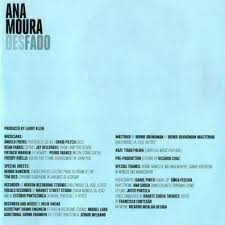 Comment must not exceed 1000 characters. Desfado Ana Moura Ana Moura Kupit Na Kompakt Diskah Cd Viniloteka