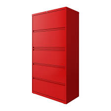 You might found another 5 drawer lateral filing cabinet better design concepts. Hirsh 36 In Wide Hl10000 Series 5 Drawer Lateral File Cabinet Lava Red 24258