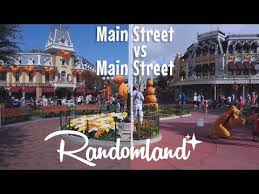 Pictures of main street usa disney world. Disneyland Vs Disney World Main Street Vs Main Street Usa Youtube