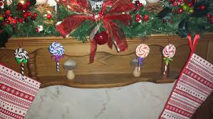 Lot 2 ribbon candy red white picks christmas ornament tree vase decor. Christmas Lollipop Decorations A Christmas Tree Ornament Other On Cut Out Keep