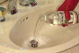ways to clear clogged sink
