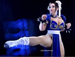 Chun-Li cosplay by Sofia Sivan