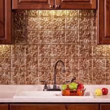 Bronze also good match to give the different mood to your classic style kitchen. Fasade Traditional 1 18 In X 24 In Bermuda Bronze Vinyl Decorative Wall Tile Backsplash 15 Sq Ft Kit N5017 The Home Depot
