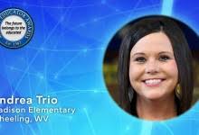 Milken Educator Andrea Trio (WV '22)