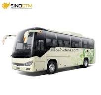 China Electric Bus 9m 12m Long Distance 30/40/50/65/65/70 Seats Luxury  Coach Bus Price