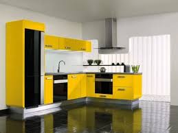 Fresh And Cool Minimalist Yellow Kitchen Design With Cabinet To Raise Your Mood In 2020 Kitchen Decor Modern Modern Kitchen Design Yellow Kitchen
