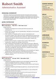 A highly resourceful, flexible, innovative, and enthusiastic individual who possesses a jobseekers may download and use this example for their own personal use to help them create their own unique administrative assistant resume. Administrative Assistant Resume Samples Qwikresume