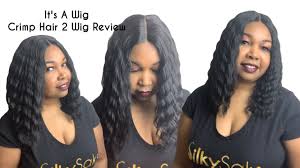 How to do crimped hairstyles for long hair? Its A Wig Crimp Hair 2 Wig Review Silky Saks Llc