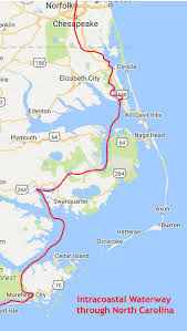 Nc Intercoastal Waterways Map Related Keywords Suggestions