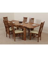 Enhance The Look Of Your Diningroom With A Stylish Rustic Extending Diningtable This Table Ha Dining Chairs For Sale Dining Table Oak Extending Dining Table