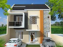 Sederhana tampak depan rumah minimalis 2 lantai lebar 6 meter. Desain Rumah Minimalis Tampak Depan Dengan Lebar 8 Meter Shreenad Home