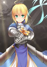 Blonde haired anime characters have complex personalities and traits. Short Hair Blonde Green Eyes Anime Anime Girls Fate Stay Night Saber Armor Sword Hd Wallpapers Desktop And Mobile Images Photos