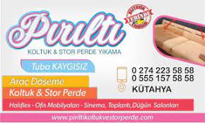 pirilti koltuk ve stor perde yikama kutahya 05551575858