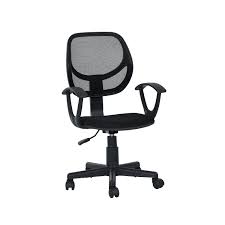Home Ergonomic Adjustable Mesh Mid Back Office Task Desk Chair With Pp Arms Black Office Chairs Best Buy Canada Office Chair Chair Desk Chair