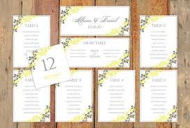 wedding seating chart template download instantly