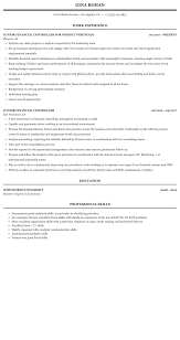 Free finance manager resume 2. Junior Financial Controller Resume Sample Mintresume