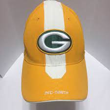 Green Bay Packers Nfc North Nfl Football Reebok Baseball Cap Hat Stretch Fit Reebok Baseballcap Nfc North Nfc Hats