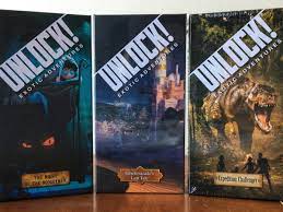 Un juego de cartas cooperativo inspirado en un escape room. Unlock Exotic Adventures Game Review Meeple Mountain