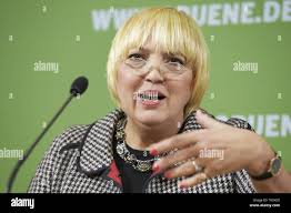 Claudia Roth, chairman of Alliance 90/The Green Pa Stock Photo