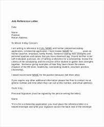 Avoid any comments that might suggest otherwise. Employment Letter Of Recommendation Template New 7 Job Reference Letter Templates Free Sample Example Reference Letter Job Reference Personal Reference Letter