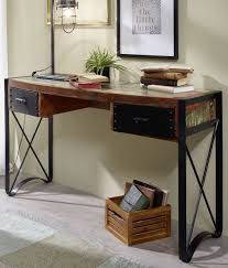 Schreibtisch Der Industrial Serie Neben Dem Coolen Industrie Flair Begeistert Auch Die Kreative Kombination Aus Neuen In 2020 Furniture Wood Desk Industrial Furniture