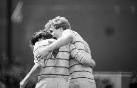 Chelsea players Pat Nevin and Kerry... - Chelsea Football Club ...