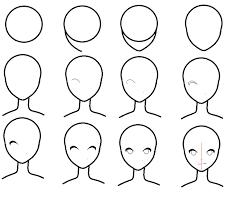 Based on what i learned, a bit of miscalculation will ruin the whole feature of your beloved artwork. Manga Themes How To Draw Manga Face Step By Step