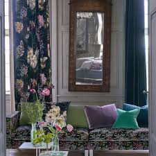 Designers Guild Fdg2760 01 Delft Velvet Fabric Tulipa Stellata Fashion Interiors Designers Guild Delft Interni