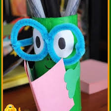 Let's see how to make paper pencil holder first. Pencil Holder Craft For Kids
