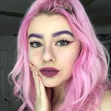 Brighthair Summerhairgoals Colorfulhair Pinkhair Arcticfoxhaircolor Veganhairdye Crueltyfree Dye Eyebrows How To Color Eyebrows Hair Color Purple