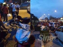 Langkah mengatasi masalah kemalangan jalan raya. Maut Bergesel Kereta Berhenti Buang Sampah
