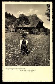 Schwarzwaldmädel (manchmal heißt es auch das schwarzwaldmädel) ist eine operette in drei akten von leon jessel. Postkarte Frau In Schwarzwalder Tracht Mit Bollenhut Schwarzwaldmadel Schwarzwald Postkarten