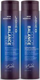 The color of this blue shampoo is pretty shocking out of the bottle. Joico Color Balance Blue Shampoo Conditioner 10 Oz By Joico Buy Online In Brunei At Desertcart
