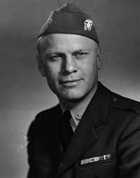 Gerald R. Ford in Uniform