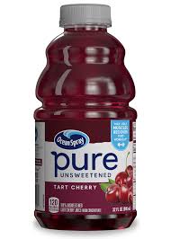 They typically use the flesh of montmorency cherry, prunus cerasus, to make supplements, extracts and juices. Pure Tart Cherry Ocean Spray