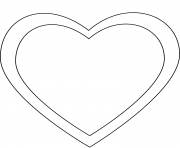 Seul souci, pénélope et pierre sont. Coloriage Coeur Dessin Coeur Sur Coloriage Info