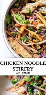 Chicken Noodle Stir Fry Aip Aip Paleo Heal Me Delicious Recipe In 2020 Aip Paleo Recipes Chicken Stir Fry With Noodles Paleo