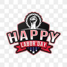 Happy Labor Day Png Typography Banner Poster Business Png And Vector With Transparent Background For Free Download Happy Labor Day Creative Typography Vintage Typography