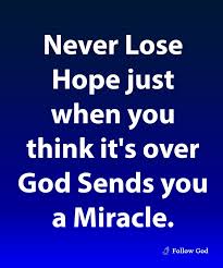 A miracle is an unusual manifestation of god's power in which he intervenes in human affairs. Pin On Follow God Quotes
