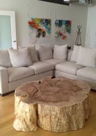 diy detournement deco home sweet home table basse en rondin de bois www atelier des singulieres fr tronc d arbre mobilier de salon deco maison