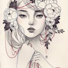 , minfind and follow posts tagged flower crown in simple steps. Today I Have Tried To Draw This Flower Crown Lady Who Is So Beautiful 18 Steemkr