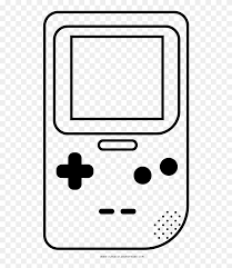 Gameboy Coloring Page Game Boy Light Clipart 5718910 Pinclipart The meltdown scrat ice age: gameboy coloring page game boy light