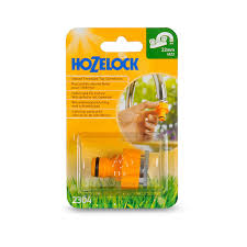 Bathroom tap filter attachment for hose. Hozelock Yellow Hose Pipe Connector W 140mm Diy At B Q