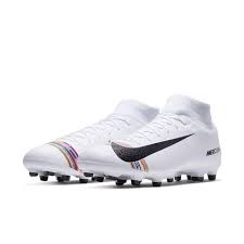Nike Mercurial Superfly 6 Academy Mg Multi Ground Football Boot White Nike Football Boots Cool Football Boots Kids Football Boots