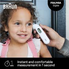 Braun ThermoScan oorthermometer, 3 oorthermometer, snelle meting van 1  seconde, audio-koorts-indicator, digitaal display, baby- en  babyvriendelijk, nr. 1 merk aanbevolen door kinderartsen : Amazon.nl:  Gezondheid & persoonlijke verzorging