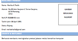 Boleh mengubah warna mengikut kesukaan anda. Roslita A Thalib Contoh Resume Ringkas Dan Padat