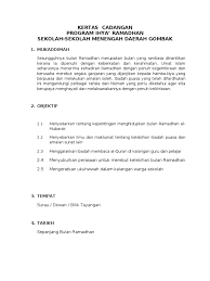 Maybe you would like to learn more about one of these? Kertas Kerja Ihya Ramadhan Sekolah Menengah Rasong