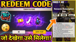 Using free fire redeem codes on the redemption site to get free rewards. Free Fire Redeem Code Today Free Fire Redeem Code Free Fire New Redeem Code Youtube