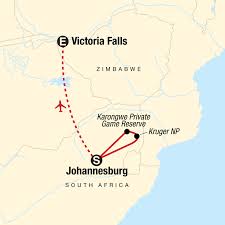 This nation is situated on the south of africa and zimbabwe is basically a landlocked nation. Explore Kruger Victoria Falls In South Africa Africa G Adventures