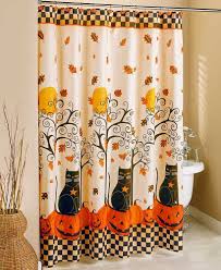 The Lakeside Collection Black Cat Halloween Shower Curtain To View Further For This Thing Fall Bathroom Decor Halloween Bathroom Halloween Shower Curtain